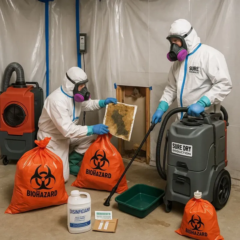 Contaminated Water Handling Protocols process in Huntington, TX